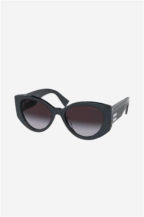 miu miu 03ws|Miu Miu MU 03WS 53 Dark Grey & Pink Opal Sunglasses.